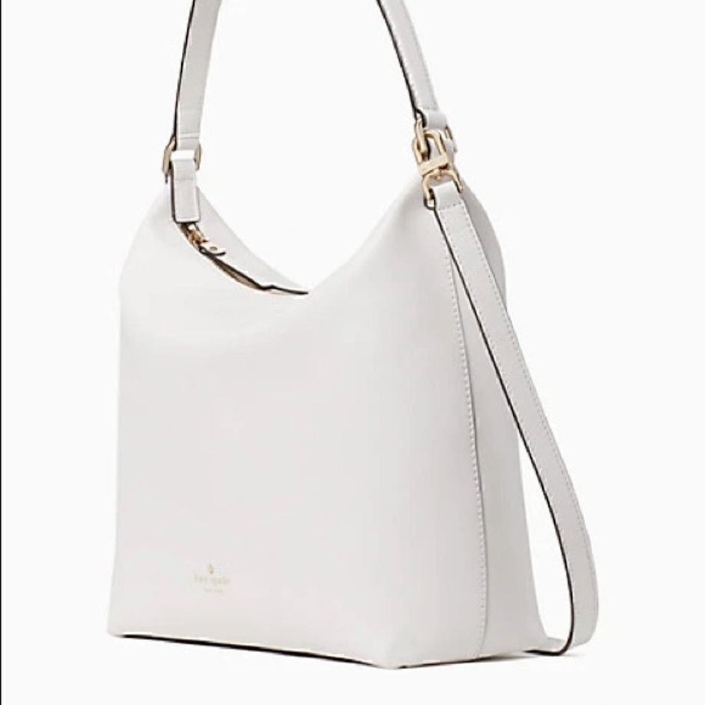 KATE SPADE GREENE STREET KAIA (white dove) Perfect bag Travel Bag! Holds a lot - Picture 3 of 15